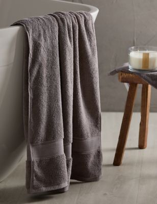 

M&S Collection Super Soft Pure Cotton Antibacterial Towel - Walnut, Walnut