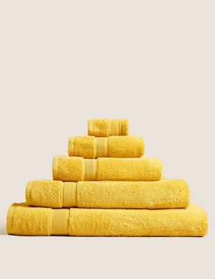 M&S Super Soft Pure Cotton Antibacterial Towel