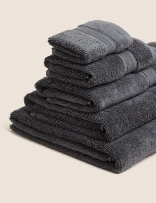 

Super Soft Pure Cotton Antibacterial Towel - Slate, Slate