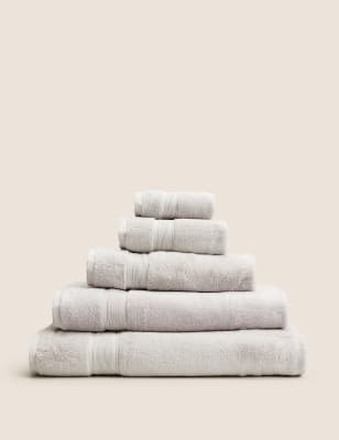 

M&S Collection Heavyweight Super Soft Pure Cotton Towel - Silver Grey, Silver Grey