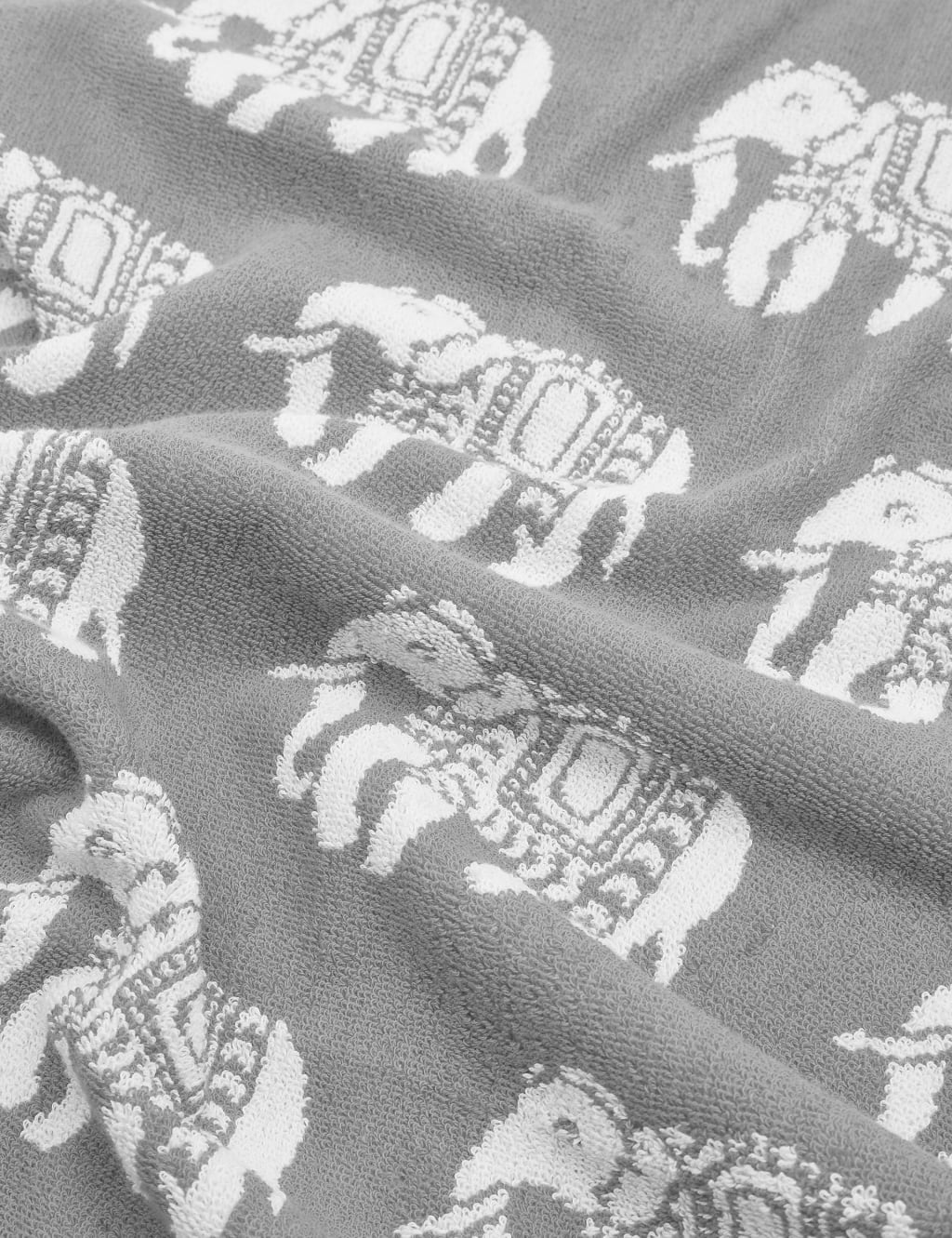 Priya Pure Cotton Elephant Towel image 5