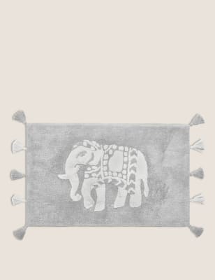 elephant bathroom rug