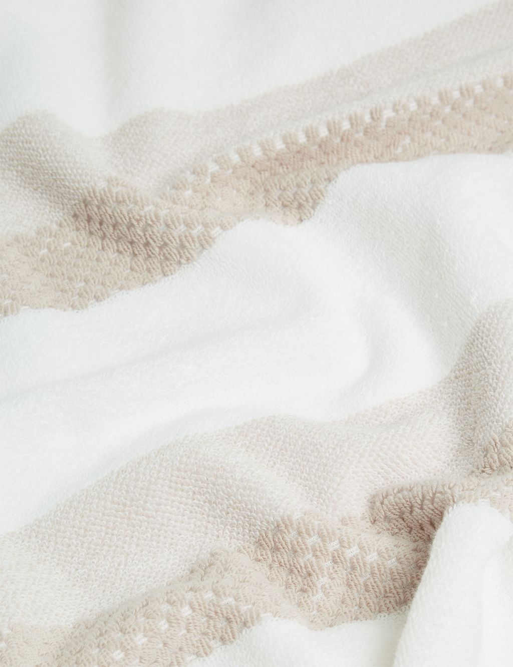 Pure Cotton Striped Textured Towel image 5
