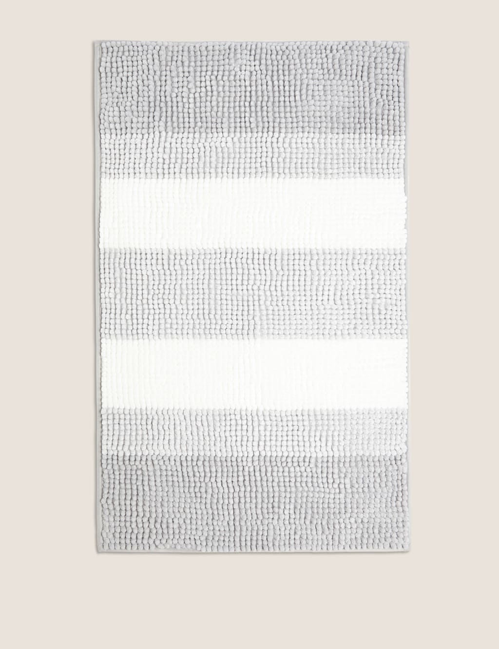 Bobble Striped Quick Dry Bath Mat image 3