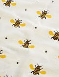 Set of 2 Pure Cotton Bee Towels