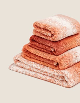 Pure Cotton Ombre Luxury Design Towel