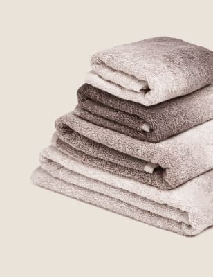 

M&S Collection Pure Cotton Ombre Luxury Design Towel - Natural, Natural