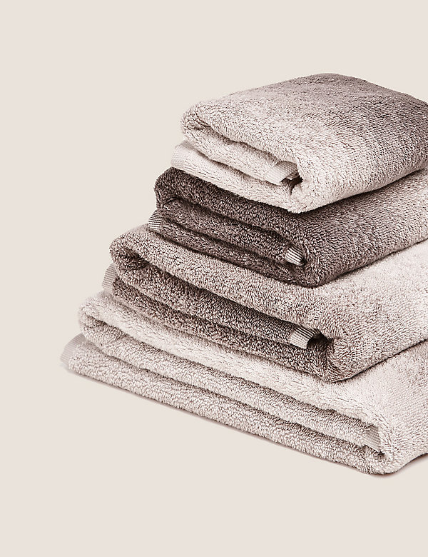 Pure Cotton Ombre Luxury Design Towel - GR