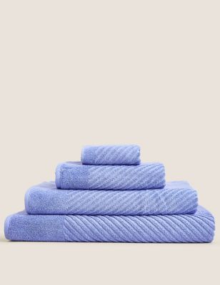 

Cotton Rich Quick Dry Towel - Violet, Violet