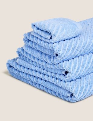 

Cotton Rich Quick Dry Towel - Bluebell, Bluebell