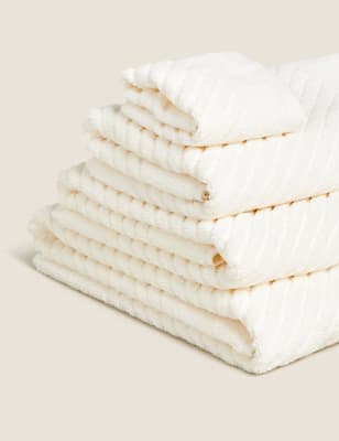 

Schnell trocknendes Handtuch mit hohem Baumwollanteil - Cream, Cream