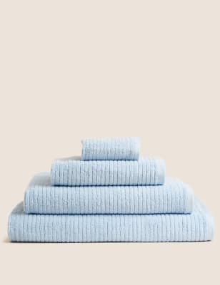 

M&S Collection Pure Cotton Quick Dry Towel - Chambray, Chambray