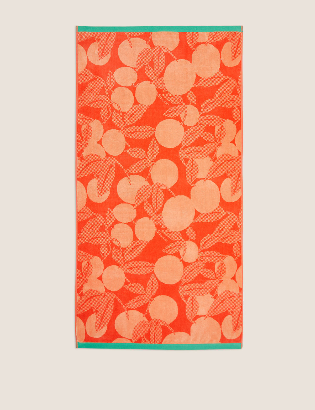 Pure Cotton Oranges Beach Towel