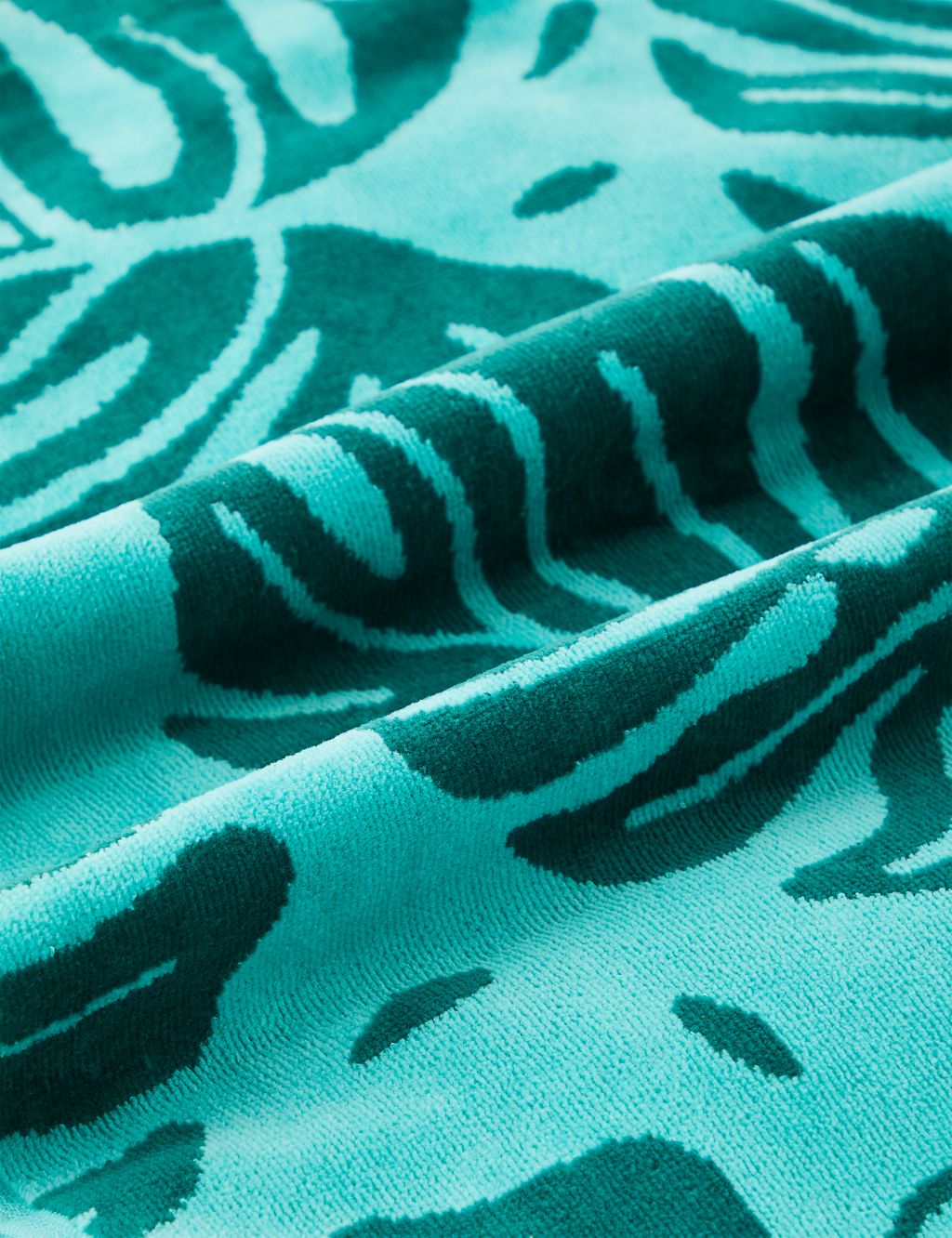 Pure Cotton Tropical Leaf Beach Towel image 4