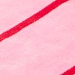 Pure Cotton Striped Beach Towel - pink