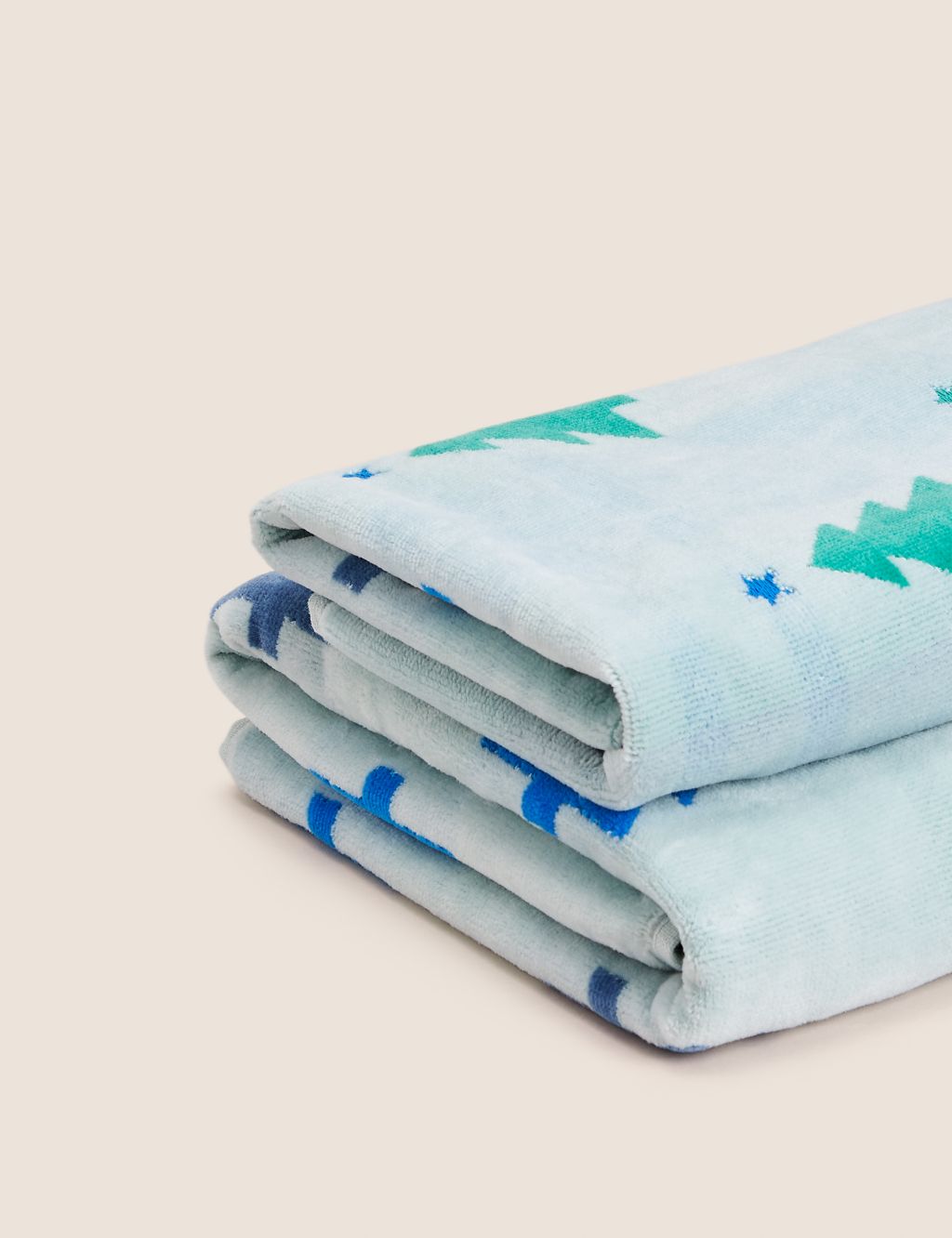 Louis Vuitton LV X YK Faces Beach Towel Blue for Men