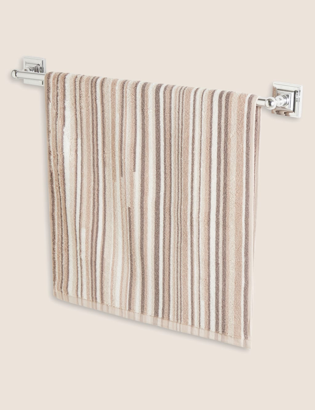 Pure Cotton Striped Towel image 3