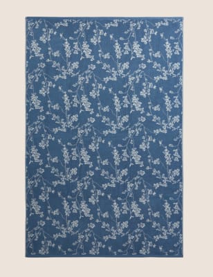 Super Soft Pure Cotton Floral Jacquard Towel