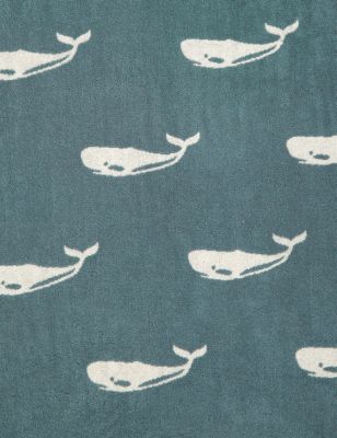 Pure Cotton Whale Towel