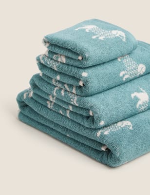 Pure Cotton Sausage Dog Towel