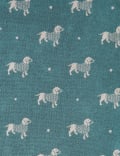 Serviette à motif teckel 100&nbsp;% coton