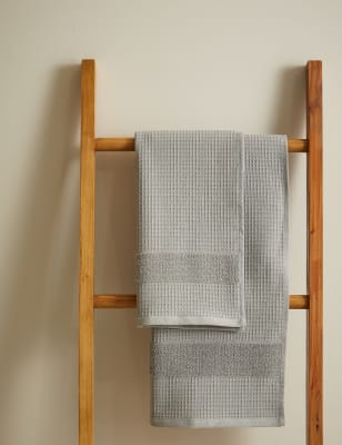 Pure Cotton Waffle Towel