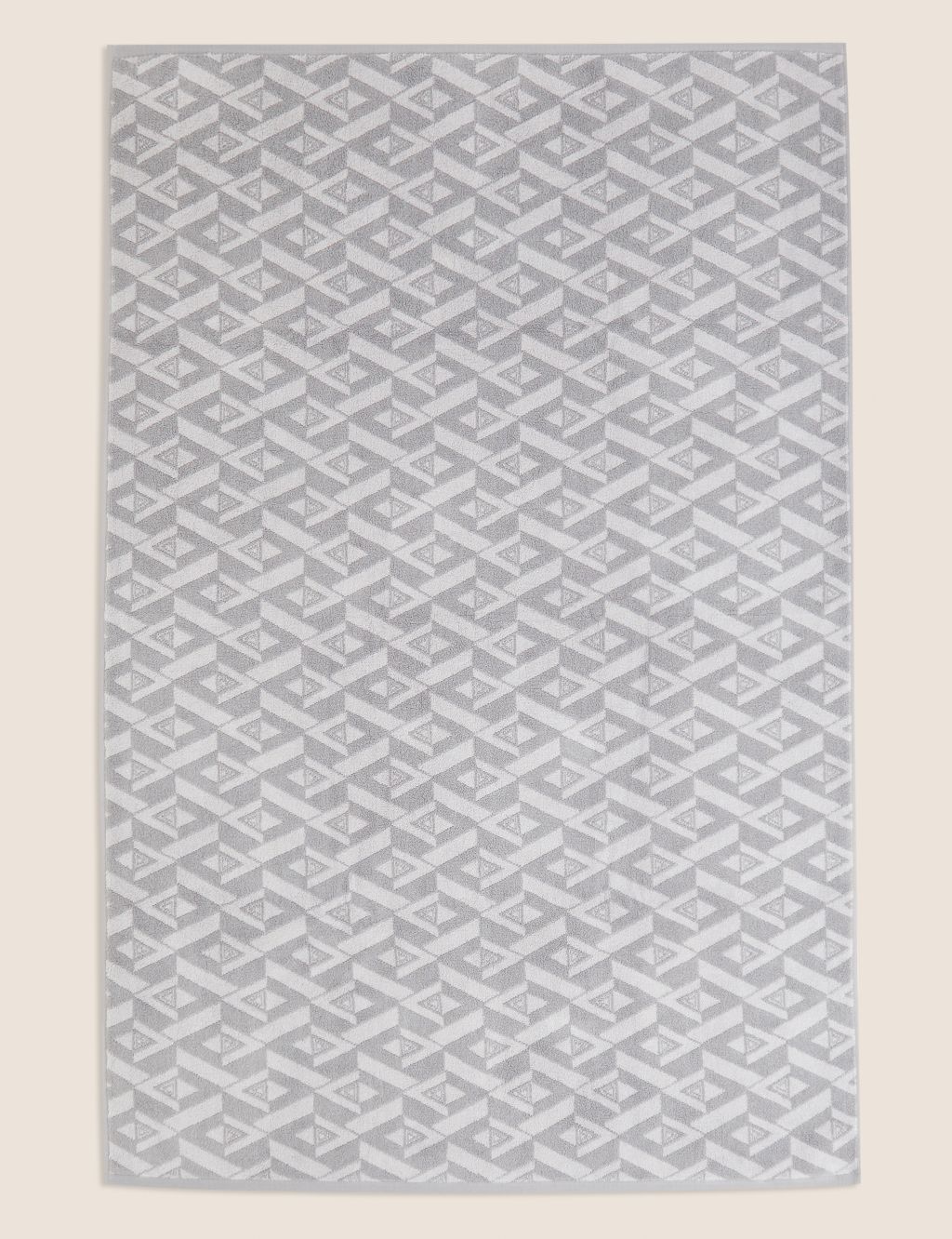 Pure Cotton Geometric Towel image 6