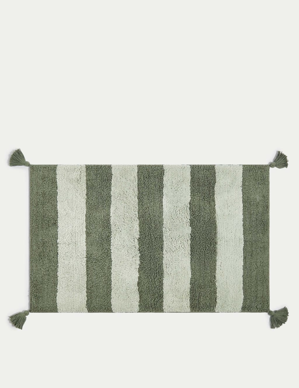 Dark green bath mat and towels shop