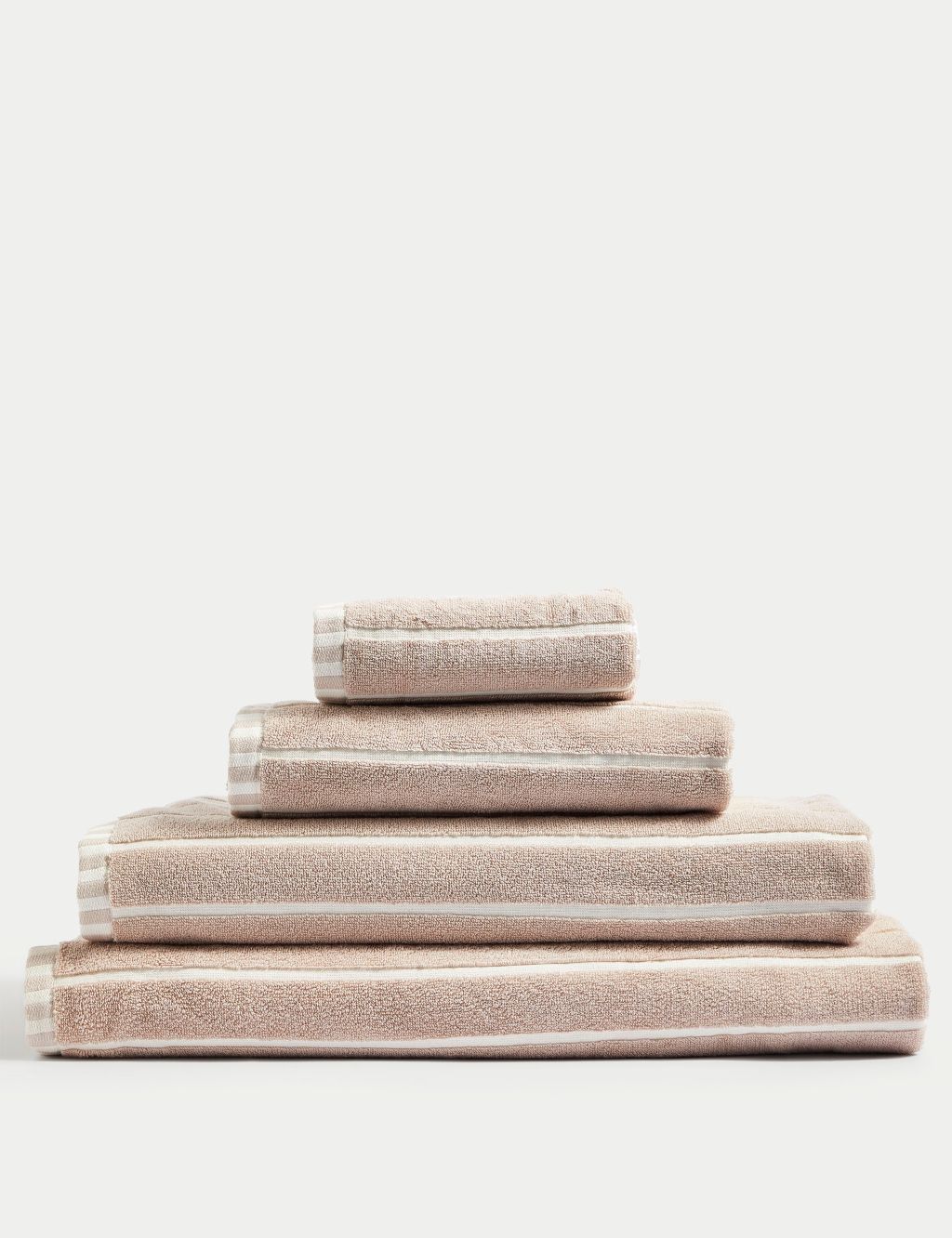 Pure Cotton Striped Towel image 3