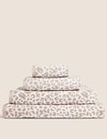 Pure Cotton Leopard Print Towel