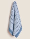 Serviette 100&nbsp;% coton à motifs