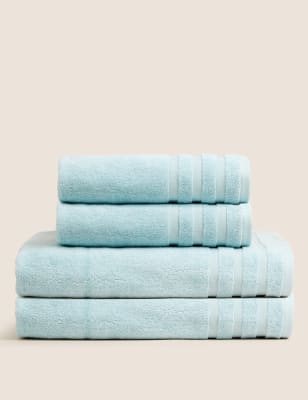 

M&S Collection Conjunto de toallas irresistiblemente suave con Lyocell - Huevo, Huevo