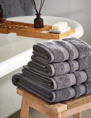 

Autograph Hotel Ultimate Retreat Towel - Charcoal, Charcoal