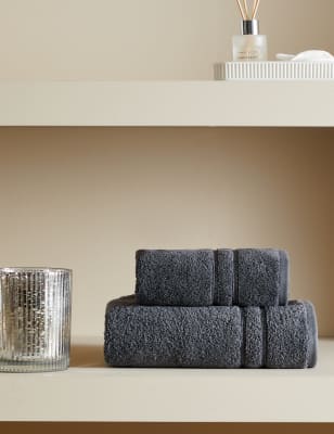 

M&S Collection Toalla 100% algodón premium - Charcoal, Charcoal