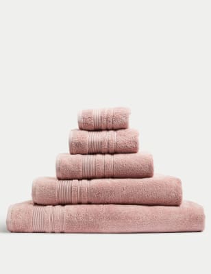 

M&S Collection Super Plush Pure Cotton Towel - Rose Quartz, Rose Quartz