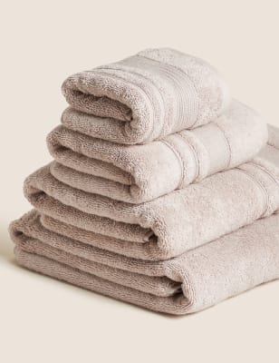 

M&S Collection Super Plush Pure Cotton Towel - Mauve, Mauve