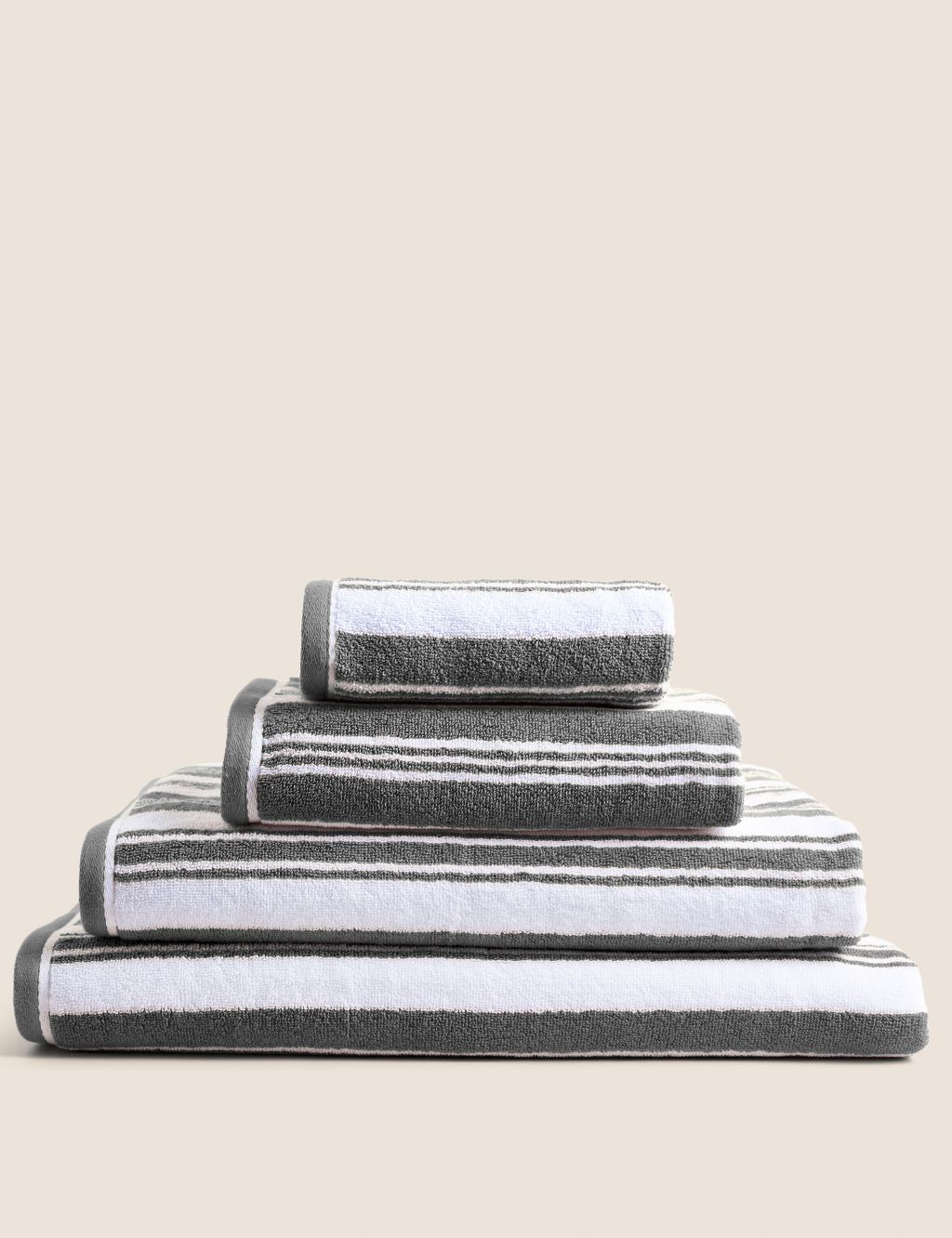 Super Soft Pure Cotton Striped Towel image 1