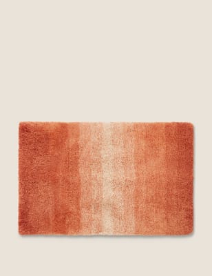 

M&S Collection Alfombrilla para baño de secado rápido premium en varios tonos - Terracota, Terracota