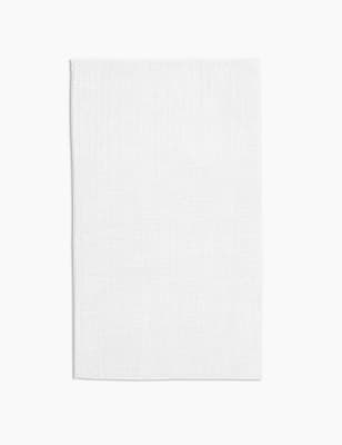 Tapis de bain extra large &agrave; pompons