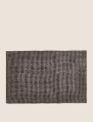 

M&S Collection Badvorleger mit Bommel - Dunkelgrau, Dunkelgrau