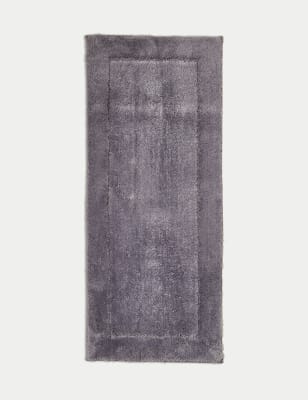 

M&S Collection Extra weicher, schnell trocknender, extra langer Badvorleger - Silbergrau, Silbergrau