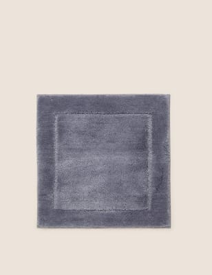

M&S Collection Super Soft Quick Dry Shower Mat - Silver Grey, Silver Grey