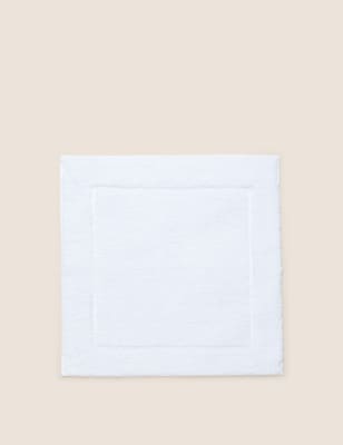 

M&S Collection Super Soft Quick Dry Shower Mat - White, White