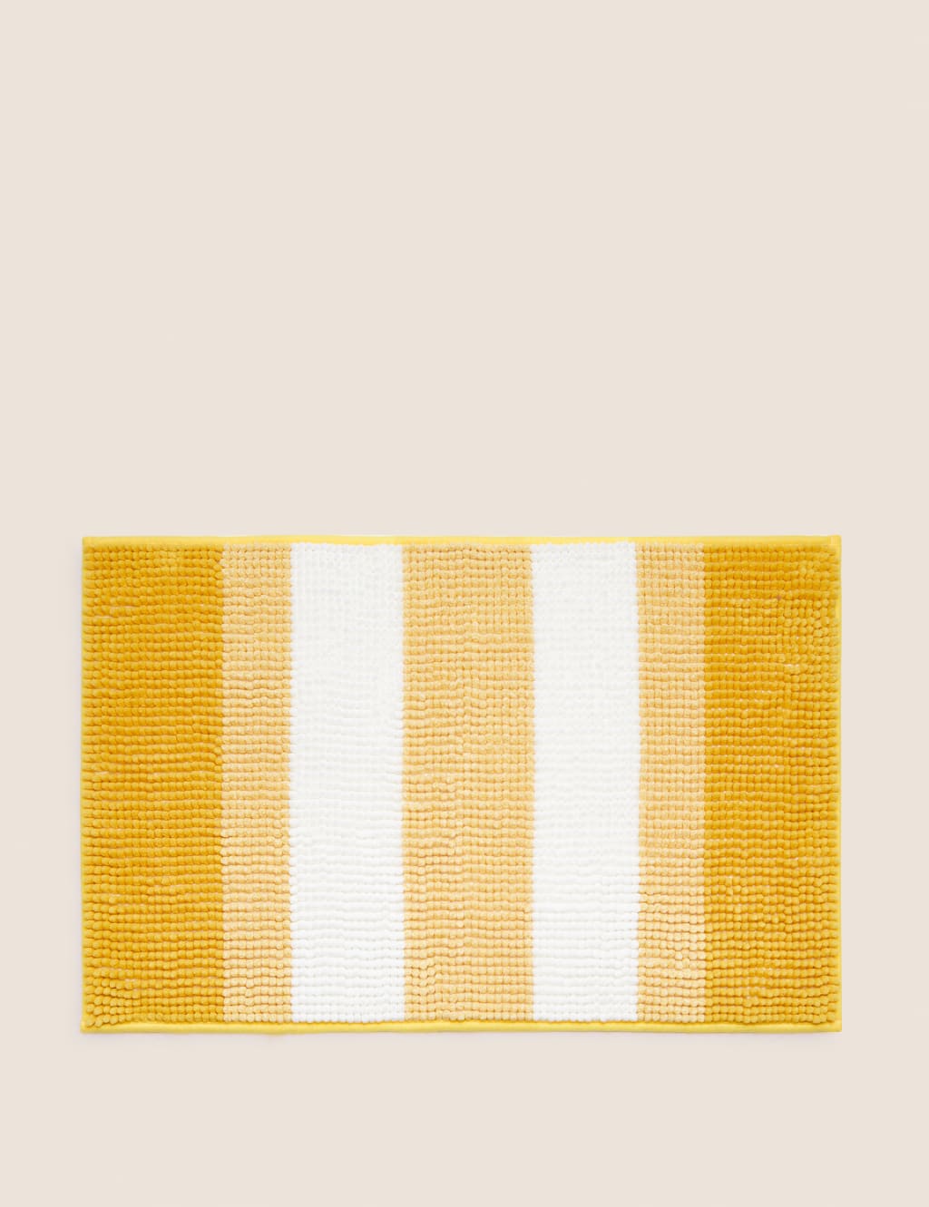 Bobble Striped Bath Mat