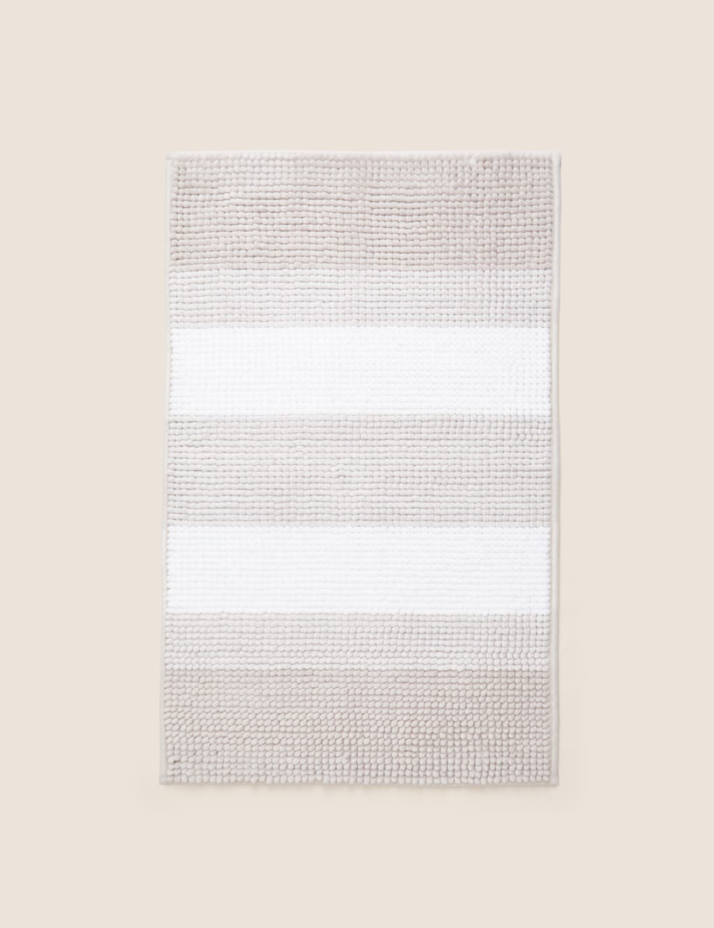 Bobble Striped Bath Mat image 2