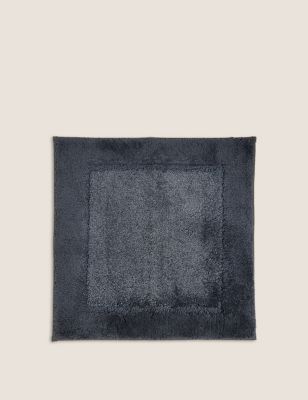 

M&S Collection Super Soft Quick Dry Square Bath Mat - Charcoal, Charcoal