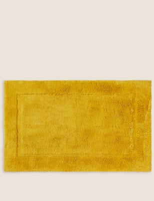 

M&S Collection Egyptian Cotton Luxury Bath Mat - Ochre, Ochre