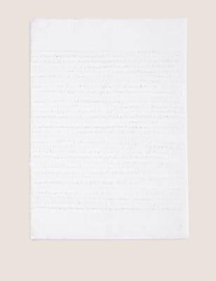 Tapis de bain ultra-doux &agrave; motif c&ocirc;tel&eacute;, s&eacute;chage rapide