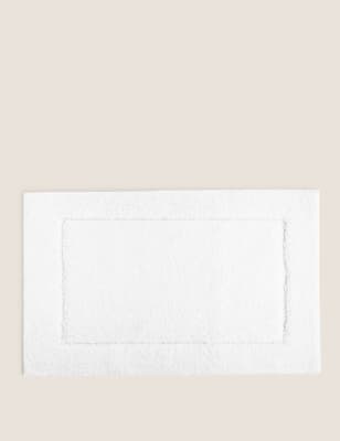 

M&S Collection Super Soft Quick Dry Bath Mat - White, White