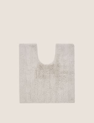 Contour lavabo/WC en coton c&ocirc;tel&eacute;